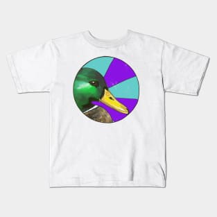 Mallard- Circle edit Kids T-Shirt